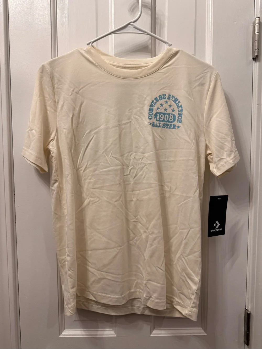 Converse Athletics All Star Short Sleeve Graphic Tee Size XL